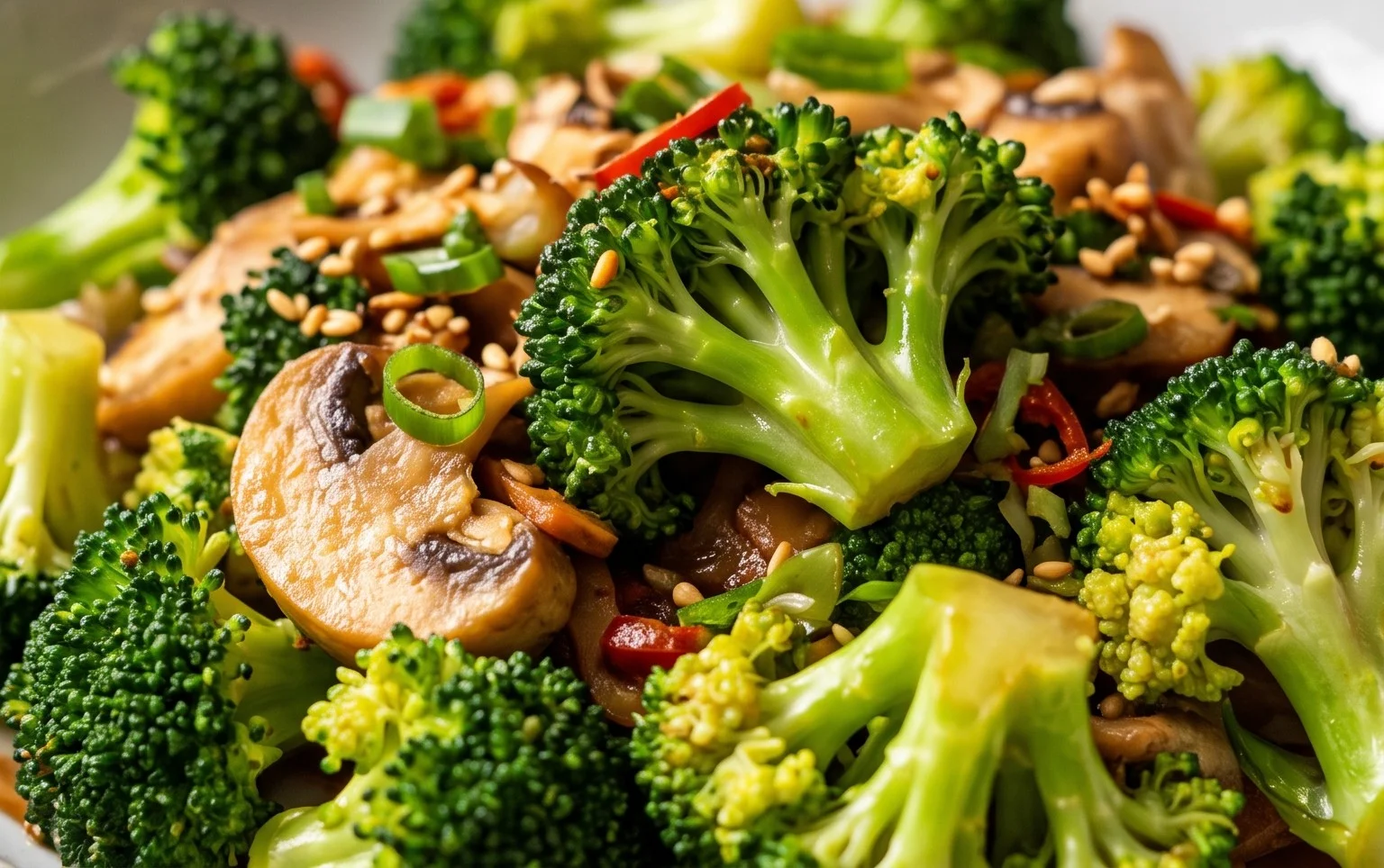 Garlic Broccoli Stir Fry