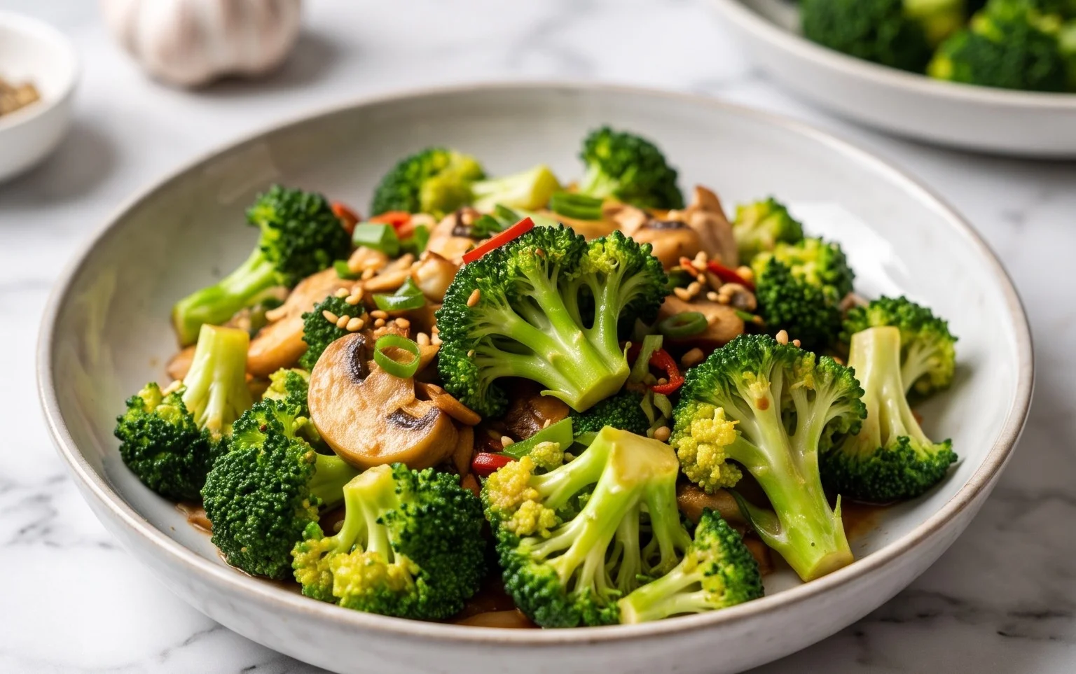 Knoblauch Brokkoli Stir Fry: Blitz-Rezept, schnell & gesund