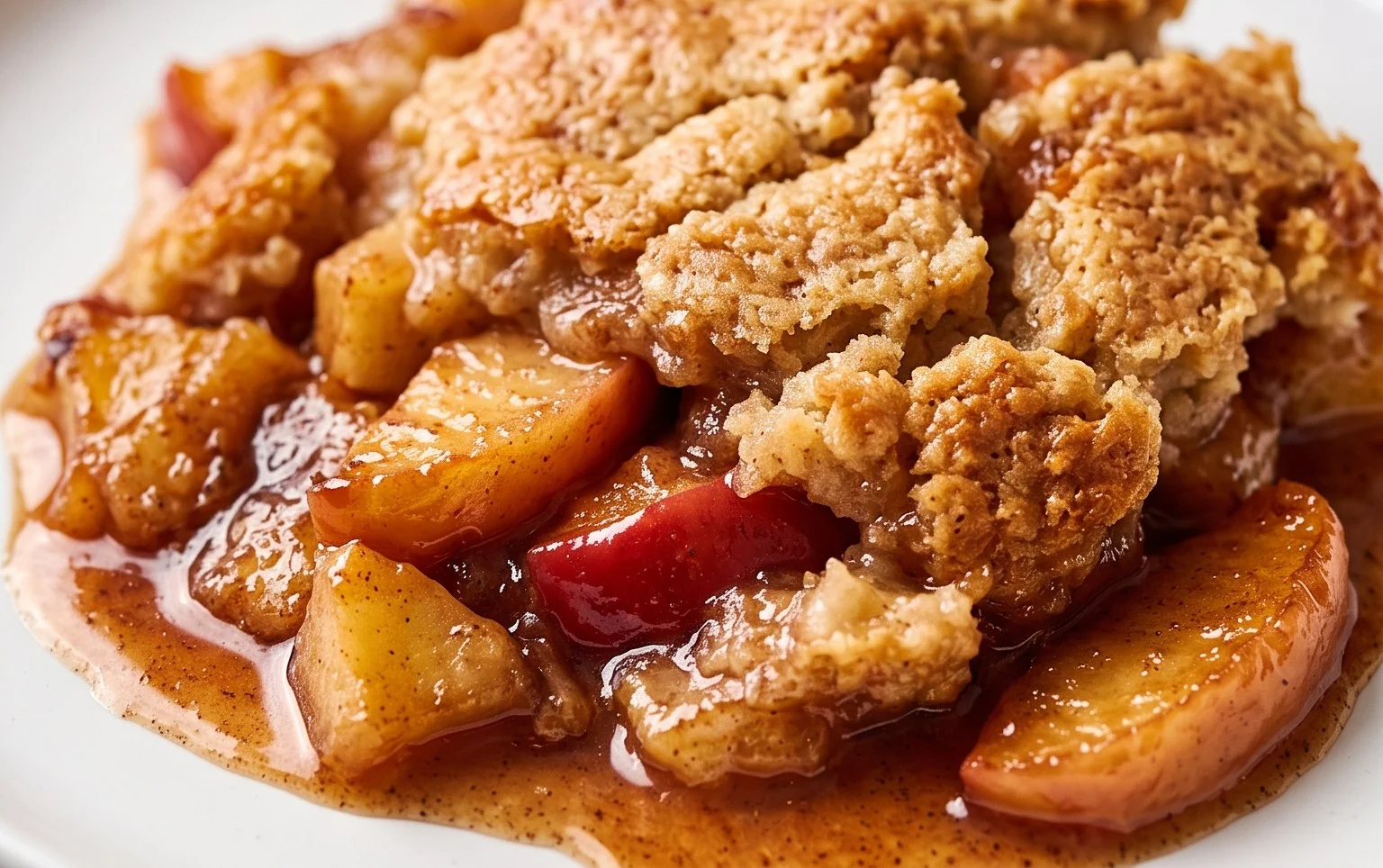Easy Cinnamon Apple Cobbler