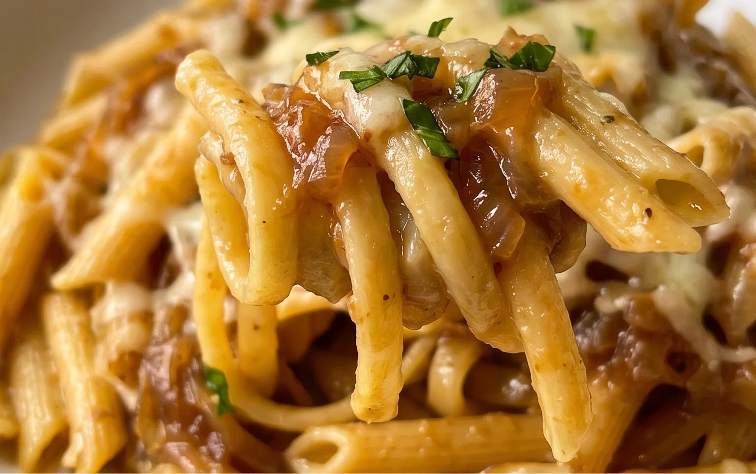 French Onion Pasta Recipe