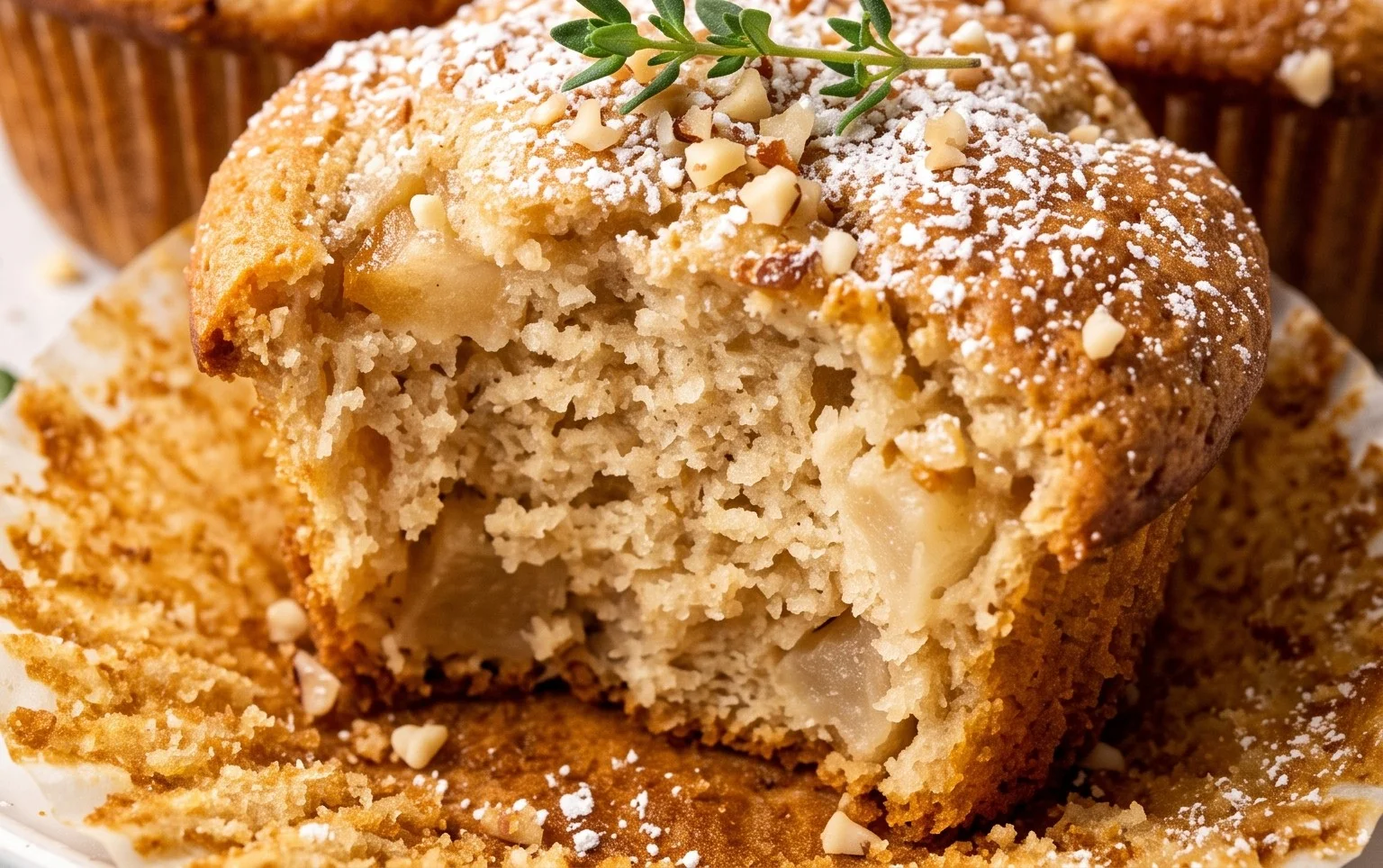 Easy Pear Muffins