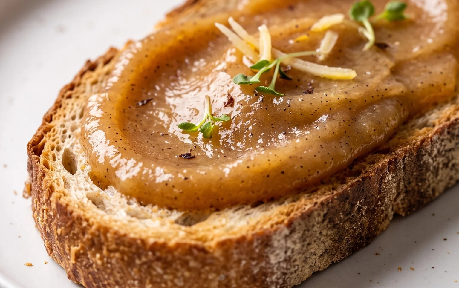 Slow Cooker Vanilla Bean Pear Butter