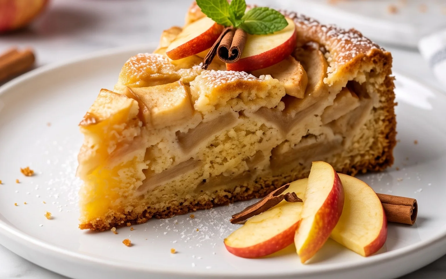 Apfelkuchen: German Apple Cake